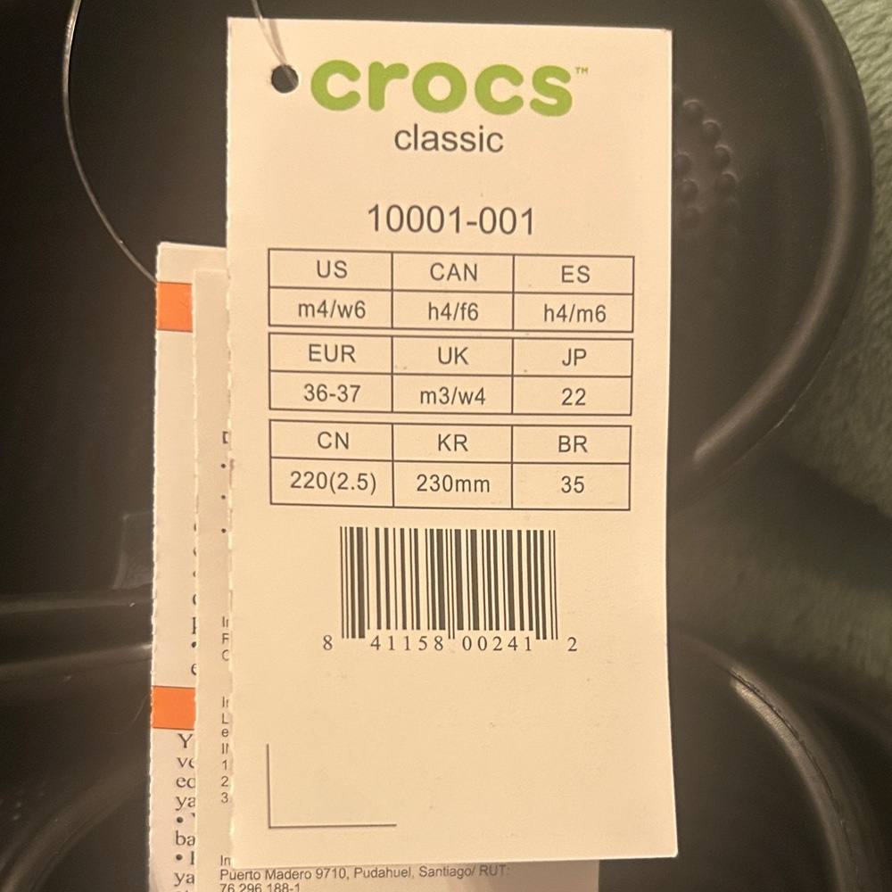 CROCS children’s size 3, NWT - Picture 7 of 7